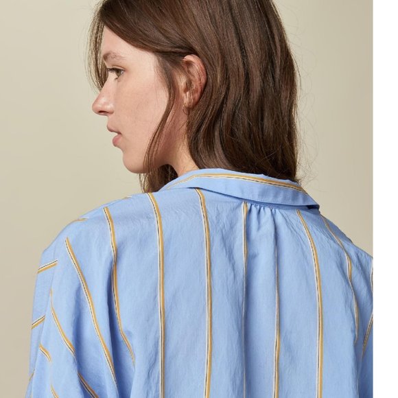 🎁 Sessun Sunsky Striped Botan Shirt - Picture 2 of 8